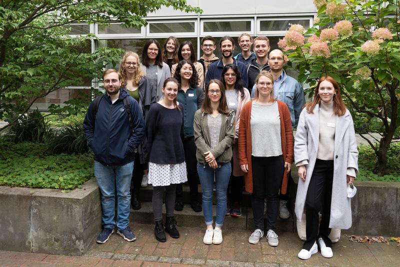 Studentinnen und Studenten des neuen Masterstudiengangs „Biomedizinische Datenwissenschaft“. 