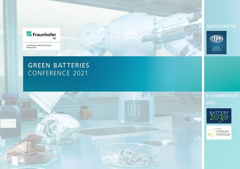 Online conference on the state of research and implementation  on the road to greener batteries 