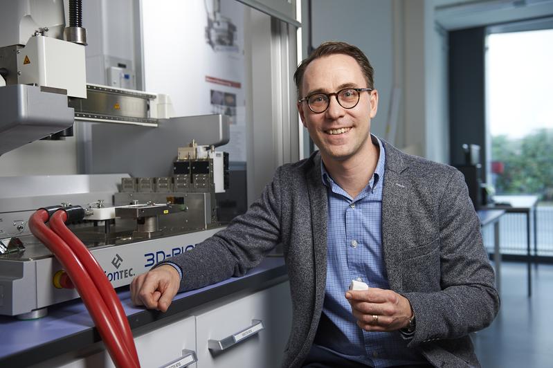 Gustav Nyström is head of Empa's Cellulose & Wood Materials laboratory. 