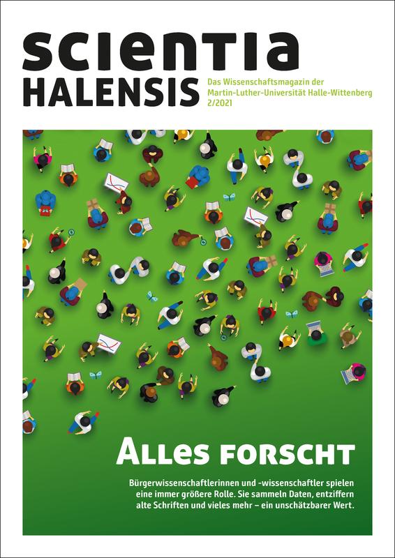 Cover der neuen Ausgabe der "scientia halensis"