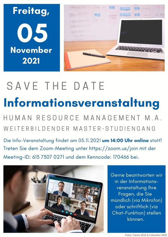 Berufsbegleitend weiterbilden: Human Resource Management M.A.