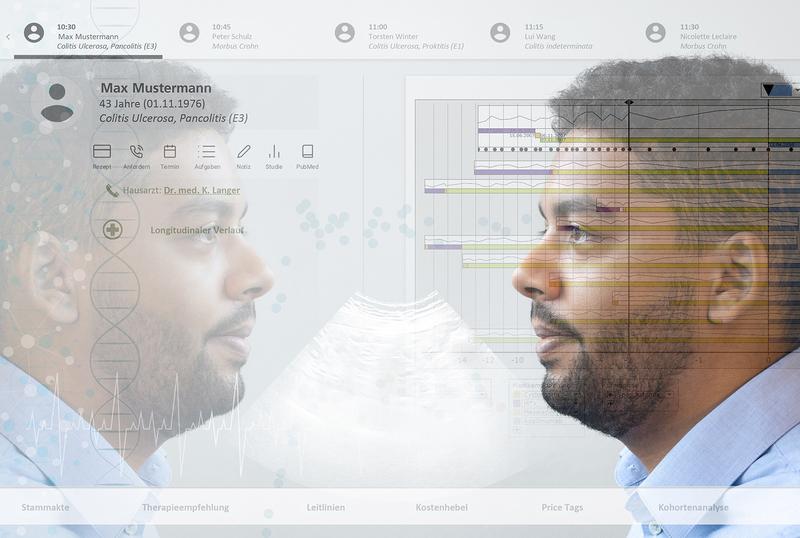 Fraunhofer “MED²ICIN” lighthouse project: combining individ-ual clinical data with popu-lation data for more target-ed diagnosis and treatment. 