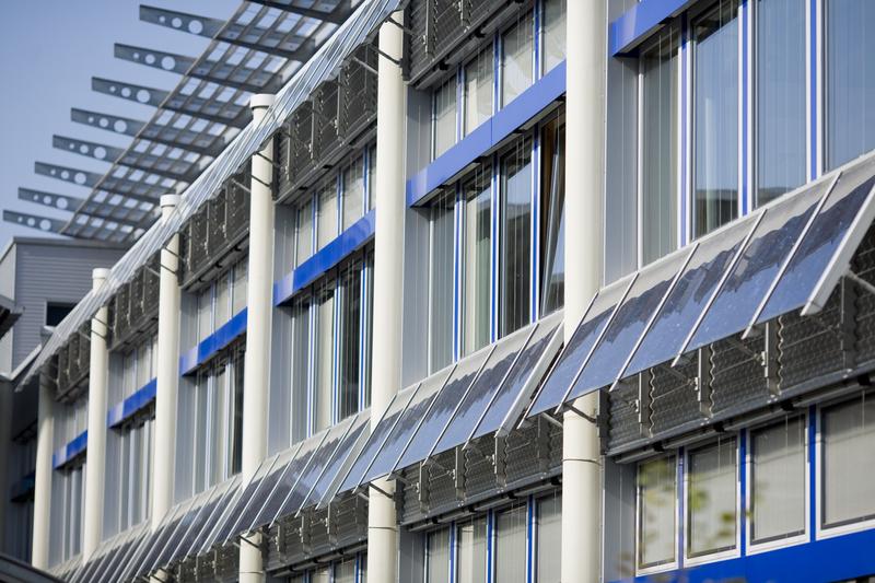 Die Hochschule Bonn-Rhein-Sieg bezieht ihren gesamten Strom aus erneuerbaren Energien. Foto: H-BRS