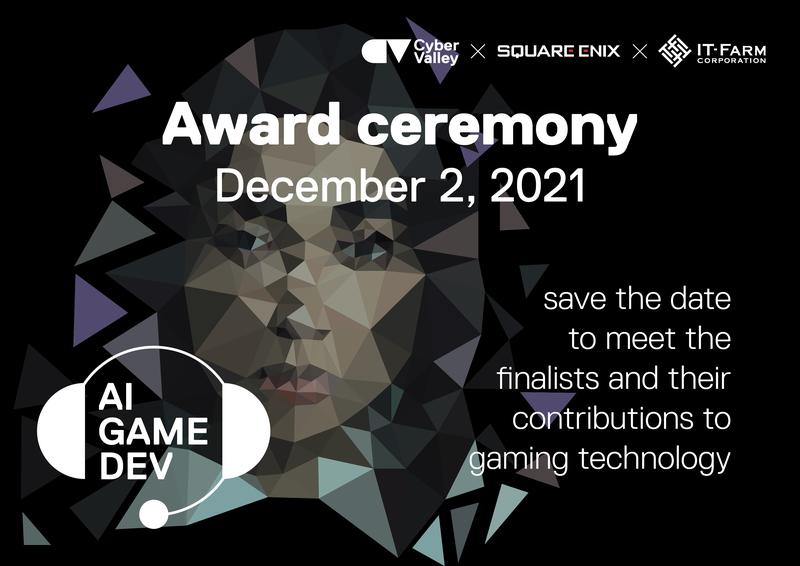 The award ceremony of the AI GameDev also falls within the five-year anniversary month of Cyber Valley