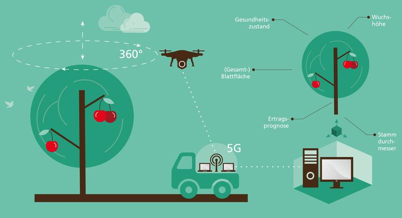 Visualisierung des Projekts »For5G«