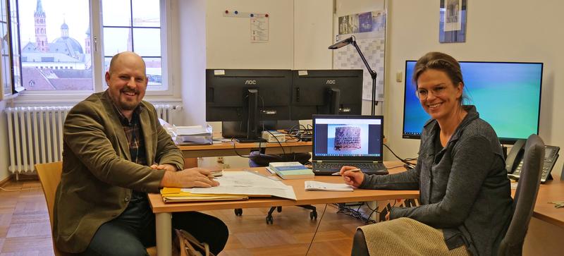 Martin Gruber and Elisa Roßberger strengthen the Chair of Ancient Near Eastern Studies at the University of Wuerzburg.