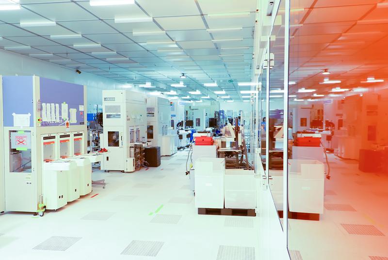 300 mm CMOS Reinraum des Center Nanoelectronic Technologies