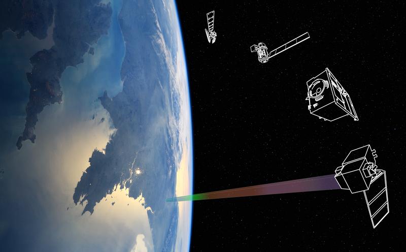 Satelliten vermessen die Erde