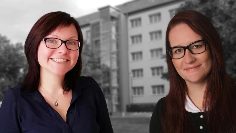 Diana Heinbucher (l.) und Anja Herrmann-Fankhänel von der Professur Innovationsforschung und Technologiemanagement der TU Chemnitz haben die Situation der Chemnitzer Kulturschaffenden während der Corona-Krise untersucht. 