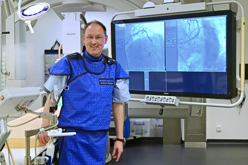 Der Kardiologe Sven Möbius-Winkler übernimmt die in der Klinik für Innere Medizin I des Universitätsklinikums Jena neu eingerichtete Professur für Invasive Kardiale Funktionsdiagnostik.