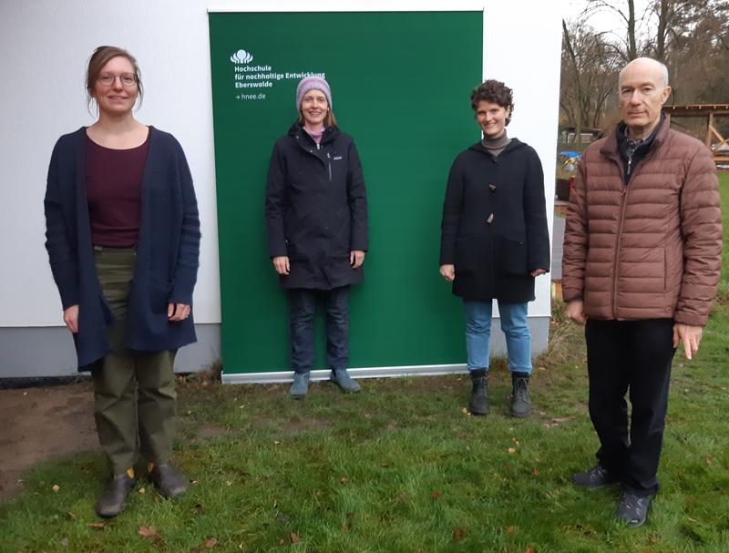 v.l.n.r. Katja Searles, Jutta Knopf, Hannah Wiemers, Markus Ulrich