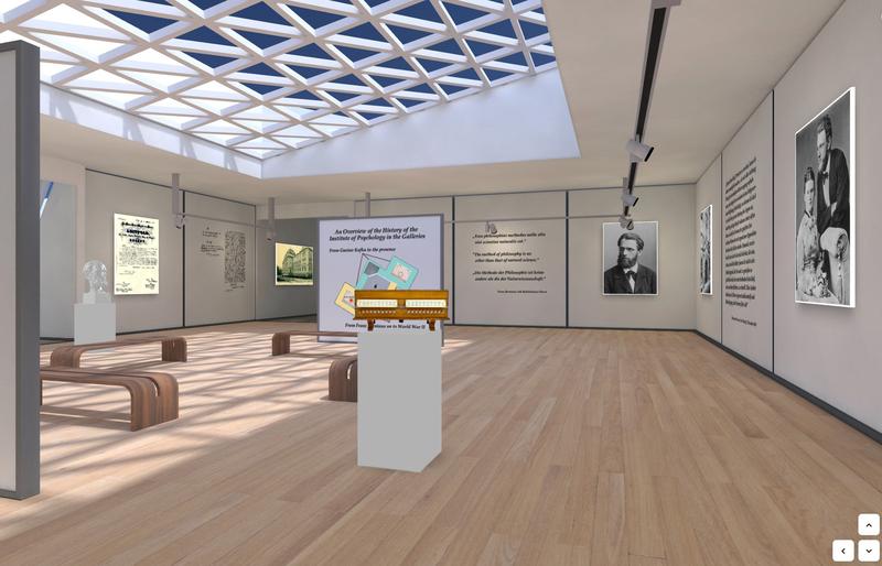 Lichtdurchflutet, detailverliebt und mit musikalischer Untermalung: So präsentiert sich der virtuelle Ausstellungsraum des Adolf-Würth-Zentrums.