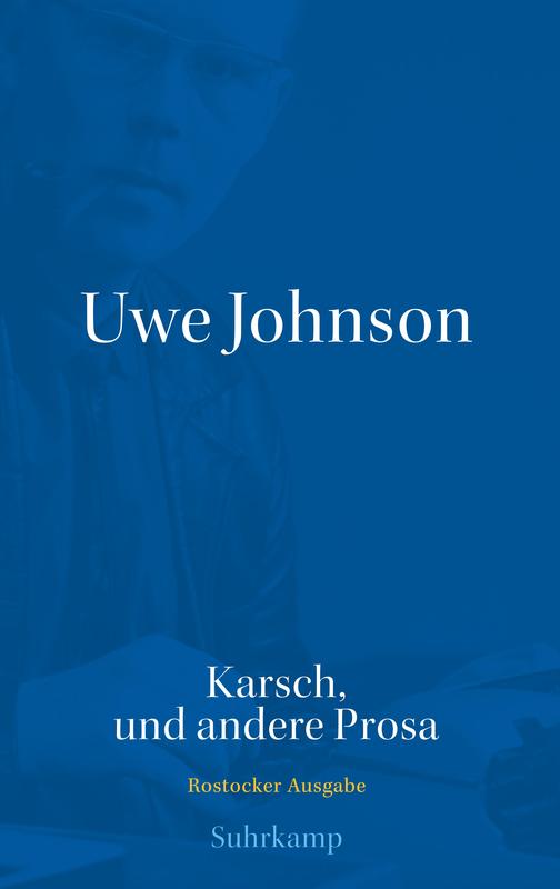 Buchcover der neu erschienen Bände 4 und 5 der Uwe Johnson-Werkausgabe (Rostocker Ausgabe).