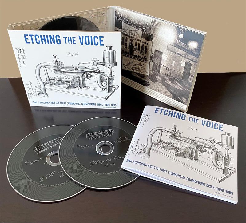 CD und CD-Begleitbuch "Etching the Voice"