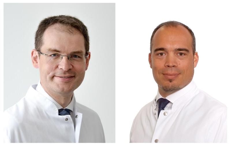 Prof. Dr. Volker Rudolph (l.) und Prof. Dr. Philipp Sommer, HDZ NRW Bad Oeynhausen