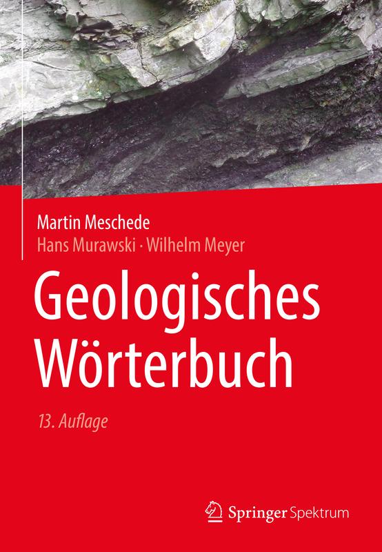 Cover Geologisches Wörterbuch