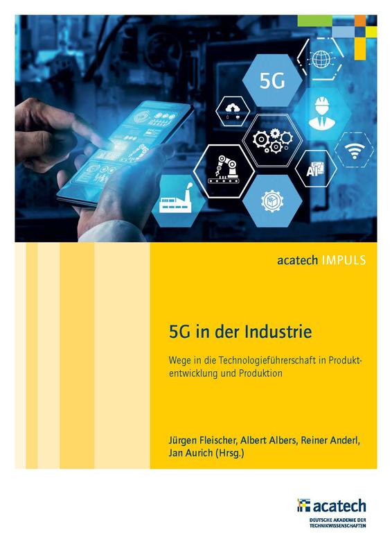 Cover acatech IMPULS "5G in der Industrie"