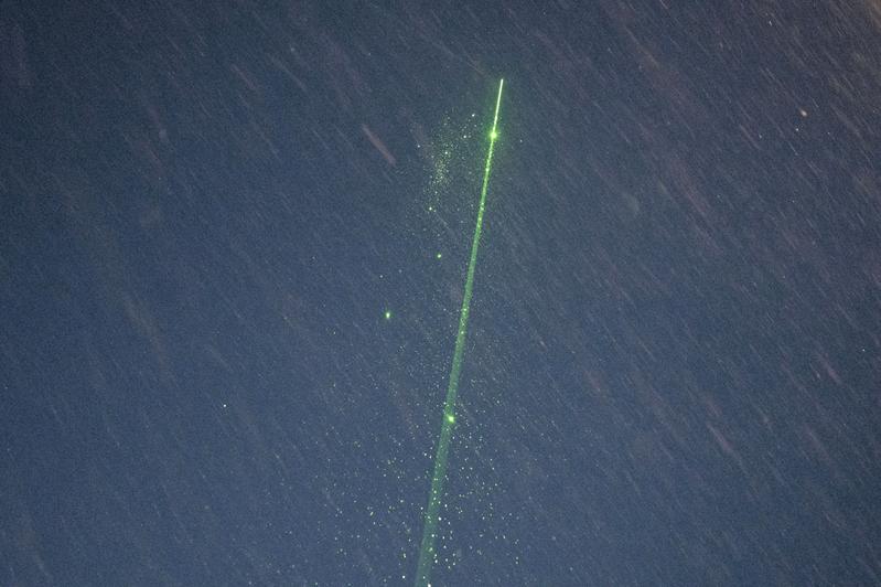 Lidar des OCEANET-Containers während der Polarnacht bei MOSAiC.