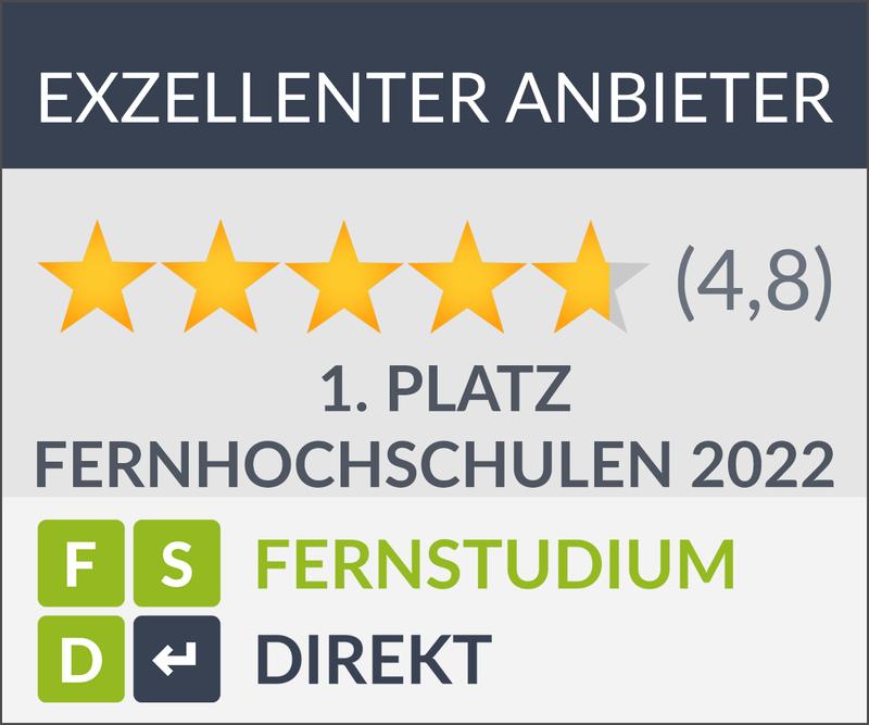 Die APOLLON Hochschule der Gesundheitswirtschaft ist "Exzellenter Anbieter 2022"