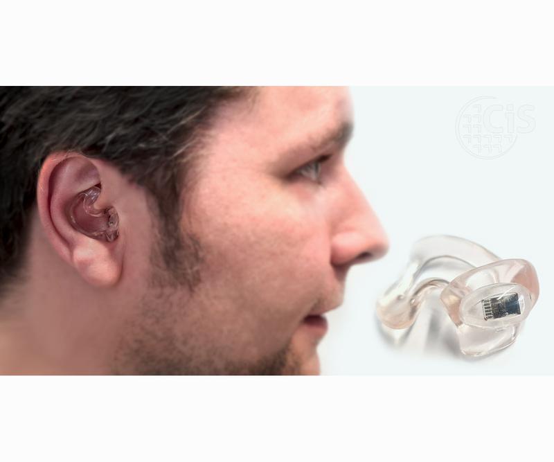 In-Ohr-Sensor für das nicht-invasive Schlag-zu-Schlag-Blutdruckmonitoring