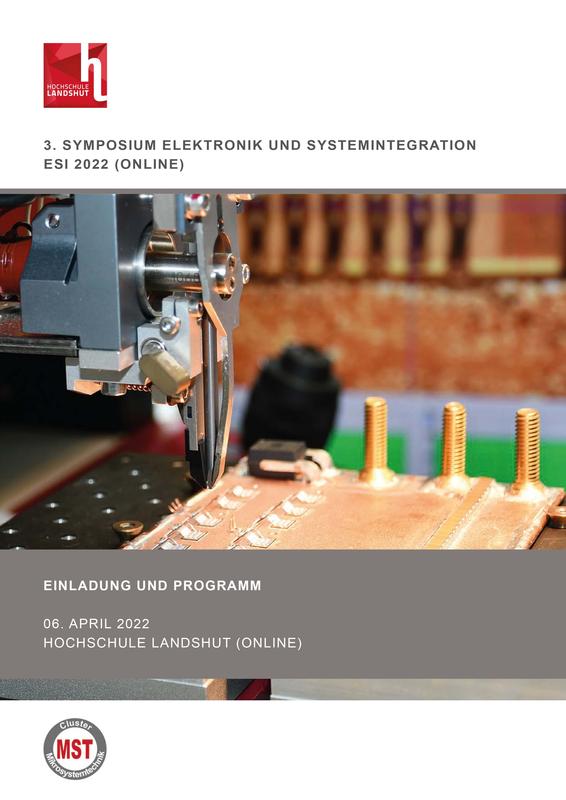 Titel Programm 3. Symposium Elektronik und Systemintegration am 6. April 2022