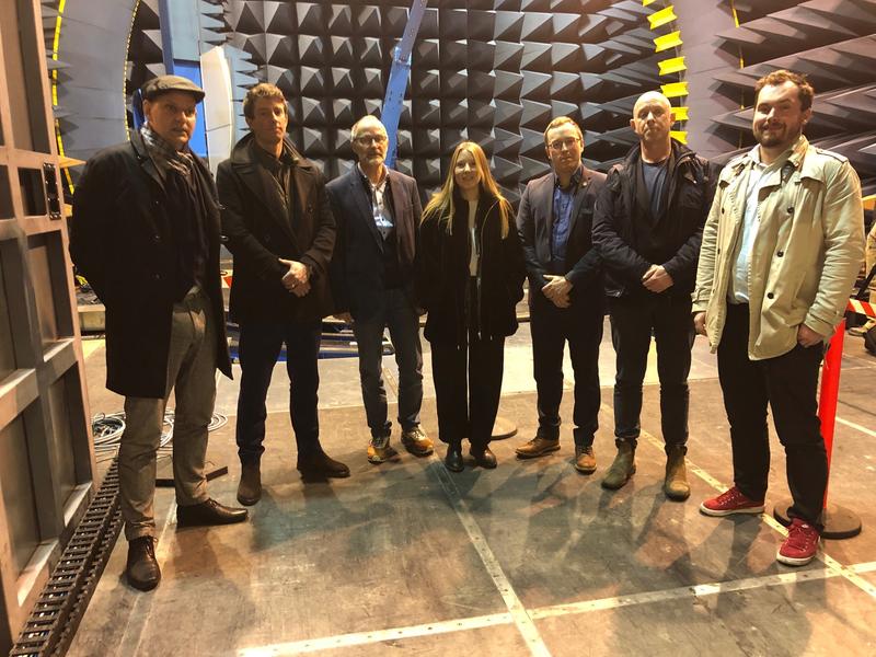 Die schwedische Technologie-Delegation zu Besuch im Thüringer Innovationszentrum Mobilität