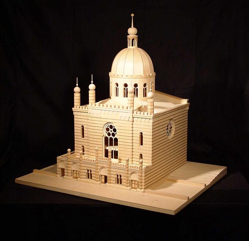 Modell der Synagoge Köln, Glockengasse 