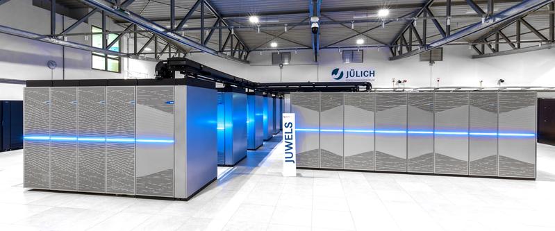 Superrechner JUWELS am Forschngszentrum Jülich