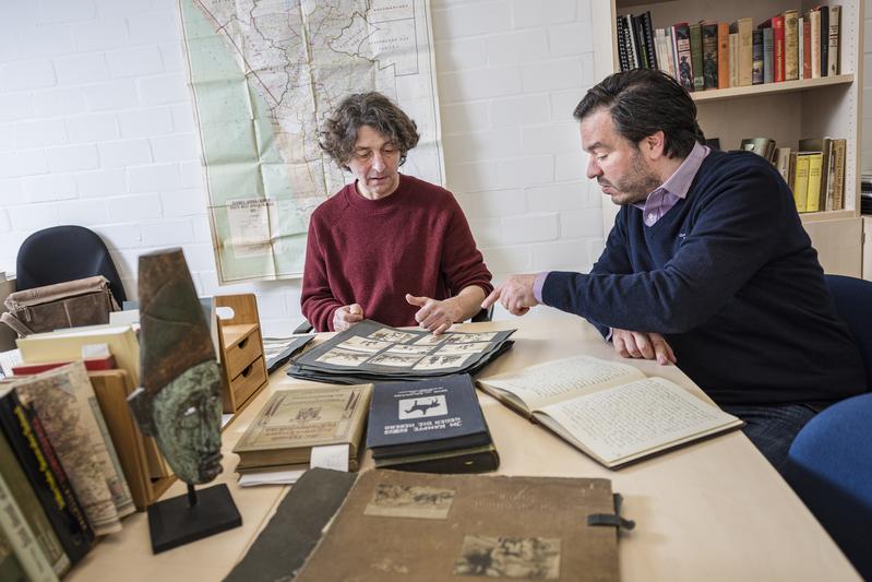  Unzählige handschriftliche Seiten aus Tagebüchern sowie Fotos warten darauf, ausgewertet zu werden. Für die Historiker sind sie eine wertvolle Quelle der Kolonialgeschichte.