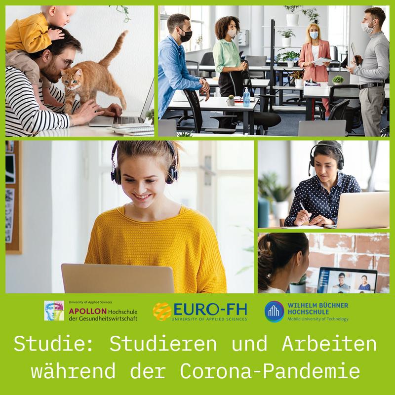 Trendstudie „Studieren und Arbeiten während der Corona-Pandemie“