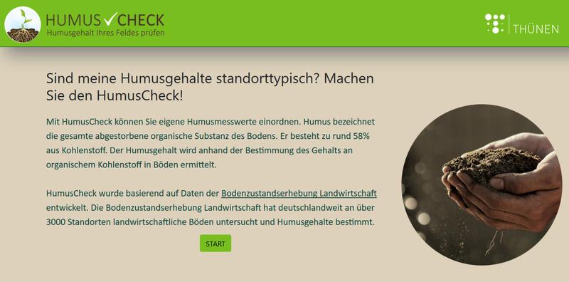 Startseite HumusCheck