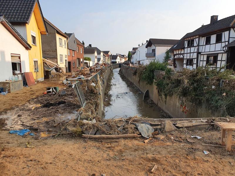 Überflutungen haben im Juli 2021 im Ahrtal zu großen Schäden geführt.