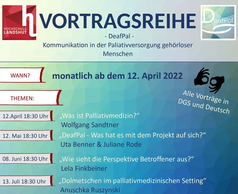 Vortragsreihe ab 12. April