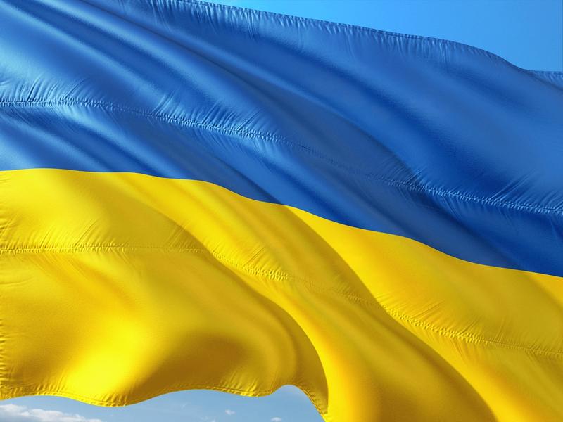 Flagge der Ukraine