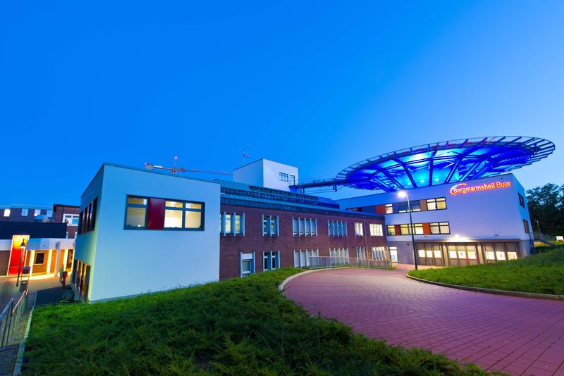 Eines der neuen Lehrkrankenhäuser der RUB ist das zu den Knappschaft Kliniken gehörende Bergmannsheil und Kinderklinik Buer in Gelsenkirchen.