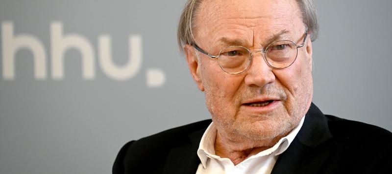 Heinrich-Heine-Gastprofessur: Zu seiner zweiten und letzten Vorlesung kommt der weltbekannte Schauspieler und Regisseur Klaus Maria Brandauer am 27. April an die Düsseldorfer Universität.