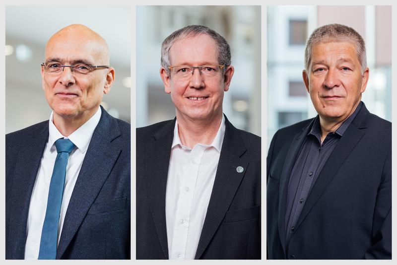 Die neuen Prorektoren der Universität Leipzig: Prof. Dr. Jens-Karl Eilers, Prof. Dr. Roger Gläser, Prof. Dr. Matthias MiddellDie neuen Prorektoren der Universität Leipzig: Prof. Dr. Jens-Karl Eilers, Prof. Dr. Roger Gläser, Prof. Dr. Matthias Middell 