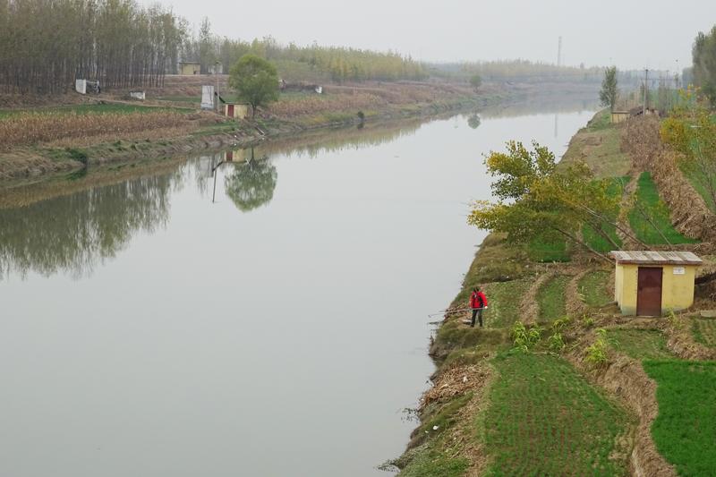 Die Proben wurden in Deutschland und China genommen, wie hier am Fluss Xiaoqing. Foto: Hereon/ Hanna Joerss