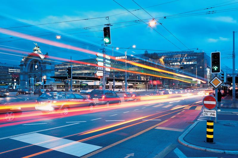 Im Forschungsprojekt wird ein Dienst mit Luzerner Verkehrsdaten in Echtzeit entwickelt.