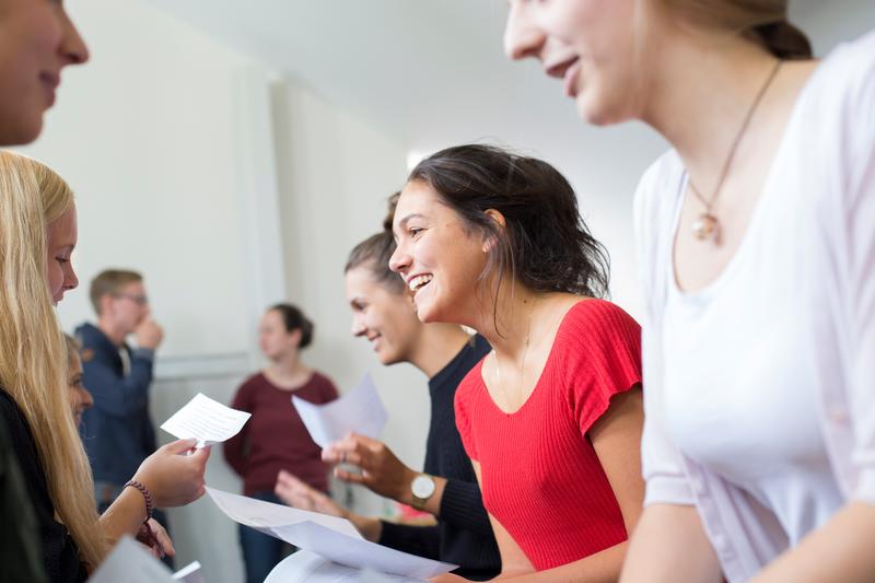 Psychologiestudierende im Seminar