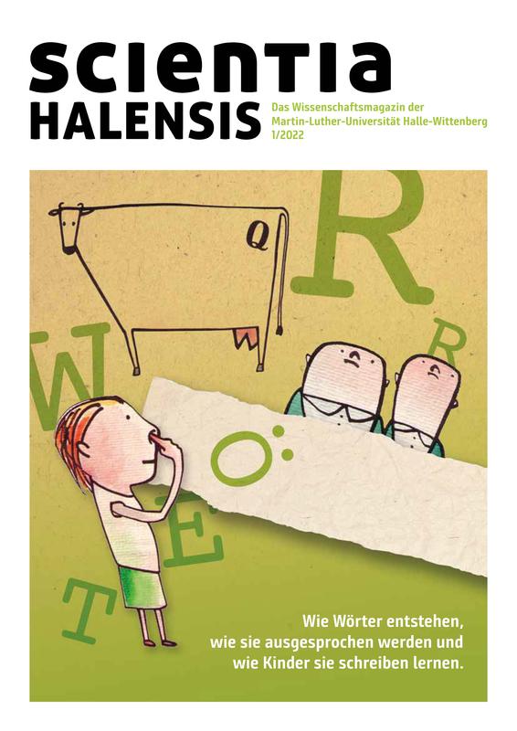 Cover der neuen Ausgabe der "scientia halensis"