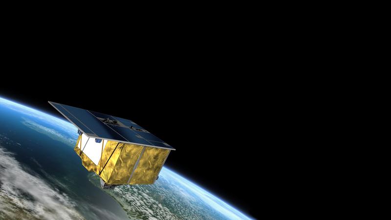 Vom Weltall aus soll EnMAP künftig die Erdoberfläche beobachten. 