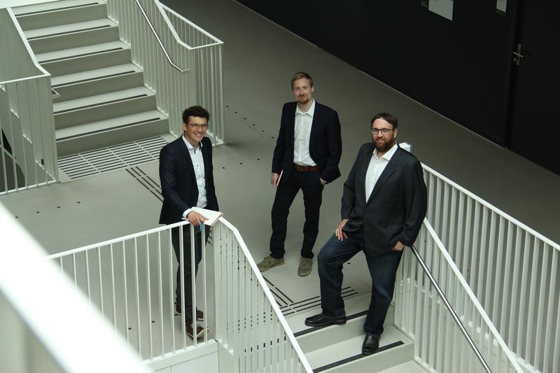 The PRUUVE Team left to right: Dr. Paul-Anton Will, Tim Achenbach, Dr. Philipp Wellmann.