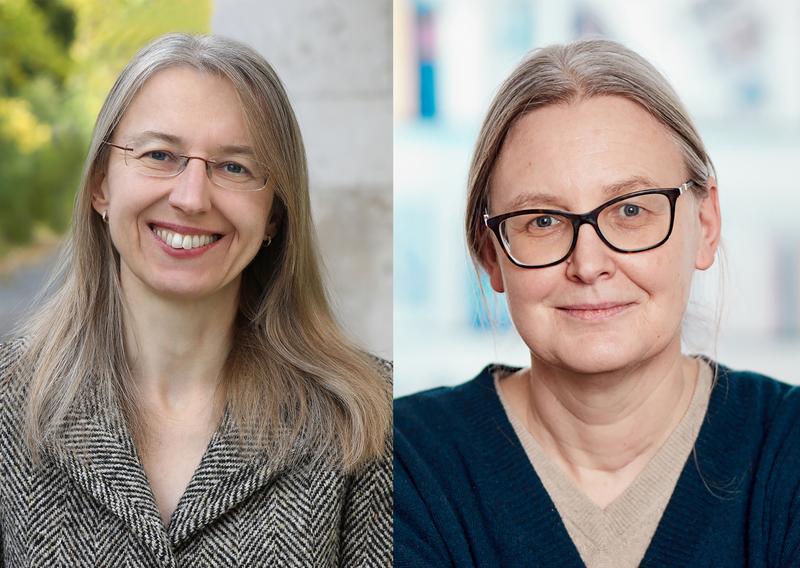 Prof. Dr. Marietta Auer (links) und Prof. Dr. Radner (rechts)