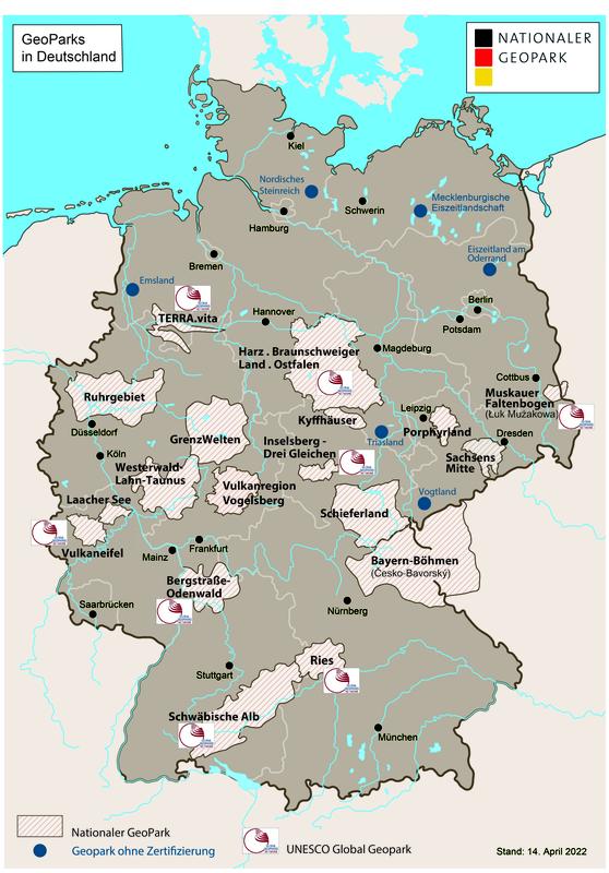 Geoparks in Deutschland