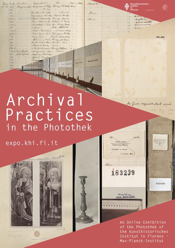 Archivpraktiken in der Photothek (Plakat)