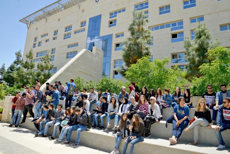 Campus-Alltag an der GJU in Amman