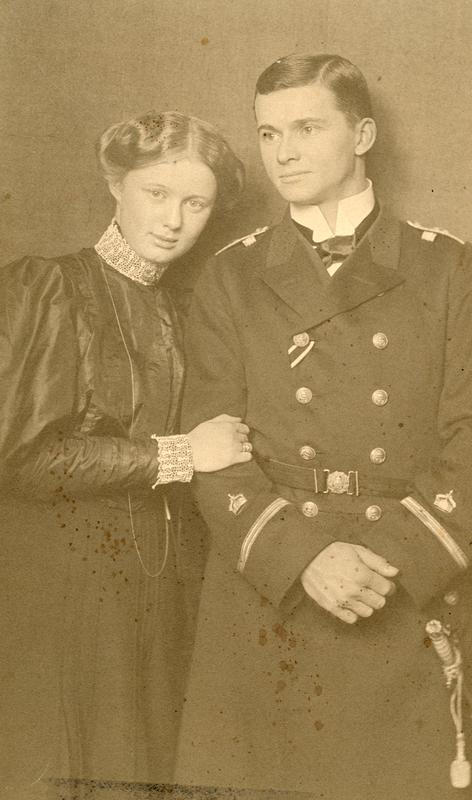 Ellen Witting und Hans Paasche, 1909