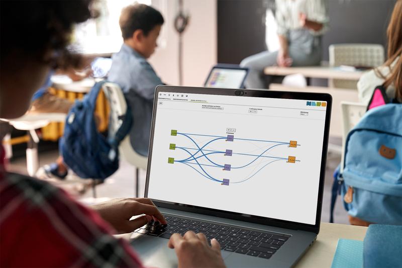 Das Fraunhofer IAIS hat erstmals Künstliche Neuronale Netze auf seiner Programmierplattform Open Roberta integriert.