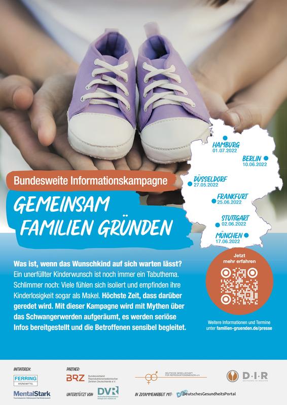 Unerfüllter Kinderwunsch: „Gemeinsam Familie gründen“ mit Info-Truck Tour